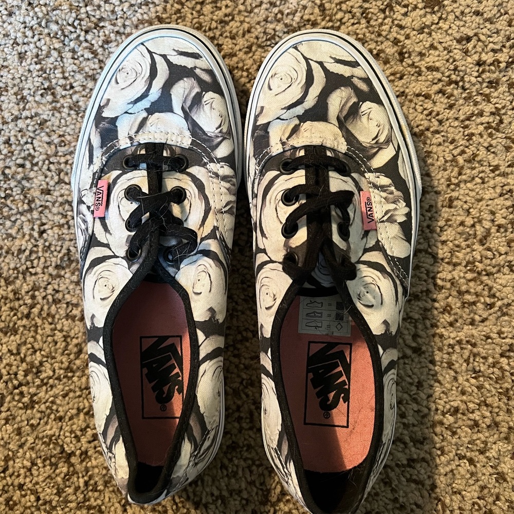 Floral Vans